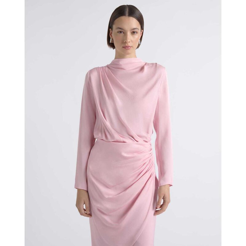 Cue Drape Mini Dress image number 3
